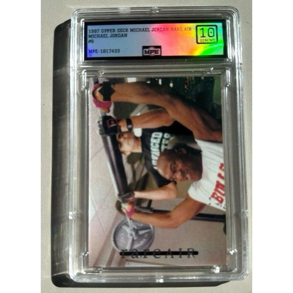 Michael Jordan 1997 Upper Deck Rare Air #6 Gem Mint 10